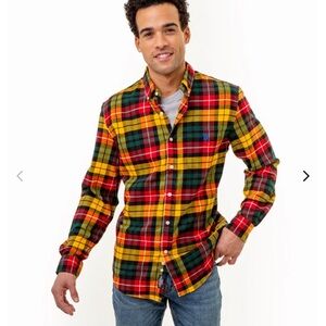 Men’s U.S. Polo Assn. Plaid Long Sleeve Shirt